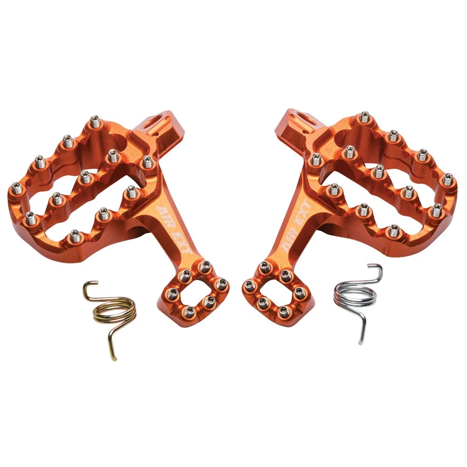 Kit de estriberas Fastway Air Ext naranja para motocicleta para HONDA CRF150F 2003-09,2012 Foto 1 de 2