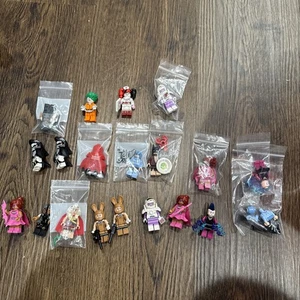 Lot Of 20 Minifigures From The Lego Batman Movie Series 1 - Picture 1 of 8