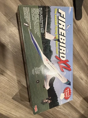 Vintage 2000 Hobby Zone Firebird XL R/C Airplane HBZ2000 New In Box - Image 1 of 4
