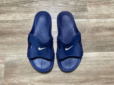 Sandálias masculinas vintage Nike Geta Slides 8 Y2K retrô raras roupas esportivas Japão - Imagem 1 de 4
