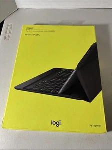 Logitech Create Y-B0007 Tastatur mit Hintergrundbeleuchtung Schwarz Case 12,9 Apple iPad Pro 1. 2. - Bild 1 von 8