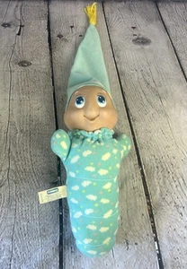Vintage Playskool Gloworm Baby Blur Plüsch Glühwurm Wolken funktioniert 1986 - Bild 1 von 7
