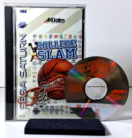 College Slam (Sega Saturn, 1996) CIB Tested