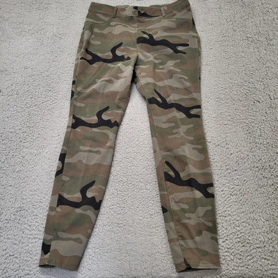 Pantalones Time And Tru Jegging para mujer talla L (12×14) tiro alto elásticos camuflaje  Foto 1 de 4