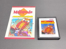 Atari 2600 Millipede Game and Manual  Tested