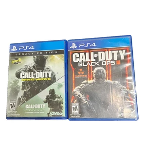 PS4 Lot of 3 Call of Duty Games Infinite Warfare / Modern Warfare / Black Ops 3 - Picture 1 of 7