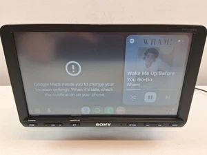 Sony XAV-AX8100 8,95" Touchscreen mit CarPlay & Android Auto, HDMI, BT, Sat Radio - Bild 1 von 19
