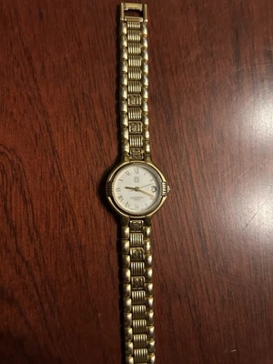Givenchy Vintage Women's Watch Gold Stainless Steel Swiss Made Authentic 7in - Image 1 of 4
