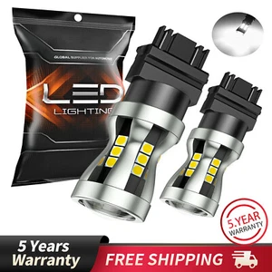 Par de luces bombilla LED 3157 6000K 3000LM luces traseras luces de señal de giro - Imagen 1 de 15