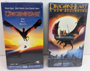 DragonHeart & DragonHeart: A New Beginning VHS Tape Lot (sealed, neu) - Bild 1 von 16