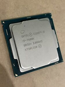 Intel Core i5-7600K 3,8 GHz Quad-Core Processeur