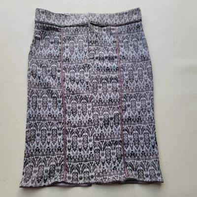 Falda lápiz elástica marrón con estampado Danask talla 7/8 Colección Xoxo para mujer junior Foto 1 de 4