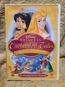 SHELF00j DVD tested~  Disney Princess enchanted tales - follow your dreams