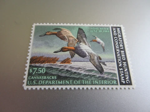 Mint NH United States Federal Duck Stamp Scott # RW 49 Cover