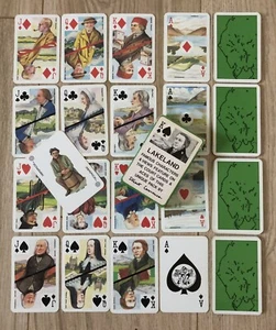 Pack of Lakeland Famous Characters Playing Cards - Aces by Stuart Lawrence - Picture 1 of 18