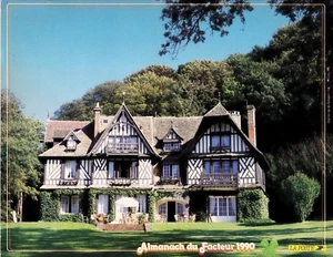 CALENDRIER DES POSTES. ALMANACH DU FACTEUR. ORIGINAL 1990 . MANOIR ST SIMEON  - Imagen 1 de 1