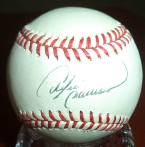 Andre Dawson Salón de la Fama Autografiado Firmado OML Béisbol #2 - Imagen 1 de 8