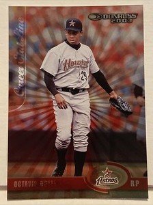 2003 Donruss Stat Line Career Astros Baseball Card #295 Octavio Dotel 102/213