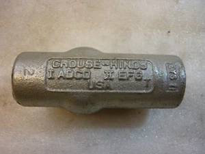 Crouse Hinds Explosion Proof Conduit Seal Fitting I ABCD II EFG, P/N EYS11 - Picture 1 of 5