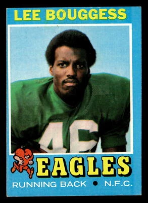 1971 Topps Lee Bouggess #194 EX Philadelphia Eagles Rookie - Image 1 of 2