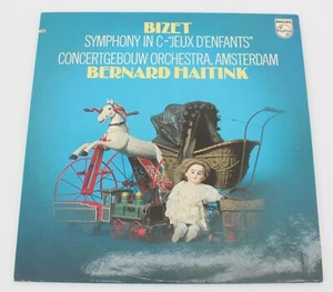 Philips Deluxe 9500 443 Bernard Haitink Bizet Symphony in C Jeux D'enfants LP - Picture 1 of 6