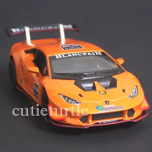 Kinsmart Lamborghini Huracan LP 620-2 Super Trofeo 1:36 Diecast Toy Car Orange - Imagen 1 de 3