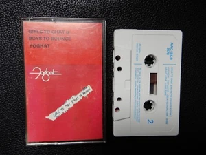 FOGHAT - GIRLS TO CHAT & BOYS TO BOUNCE - RARE  1981 CASSETTE TAPE ALBUM - Picture 1 of 5