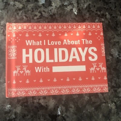 What I Love about THE Holidays with YOU Book Fill-in-the-Blank Gift The Heart - Image 1 of 4