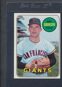 1969 Topps #125 Ray Sadecki Giants EX *9095 - Picture 1 of 1