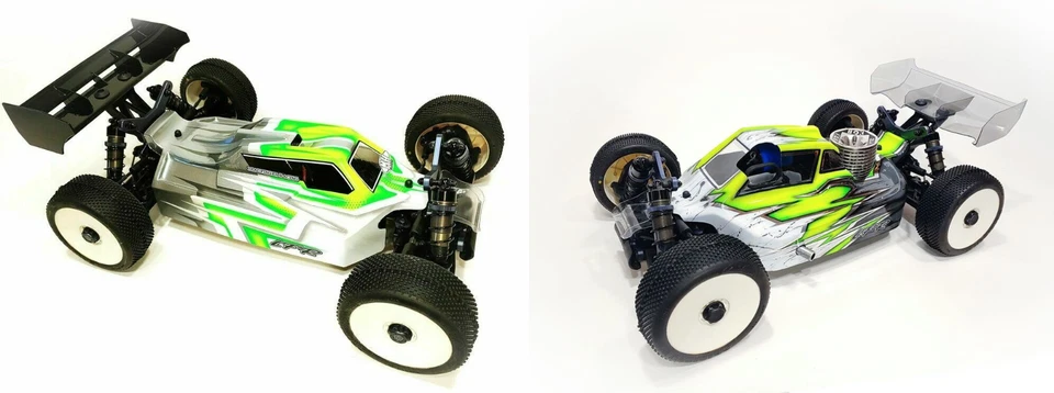 LeadFinger Racing HB Tekno 1/8 Bodies Clear New - Image 1 of 1