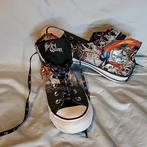 Converse Chuck Taylor All Star Harley Quinn alte lacci uomo 6 o donna 8