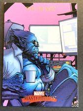 The Beast by Leinil Yu - Marvel Masterpieces Card #7 - NM+! (Skybox 2007)