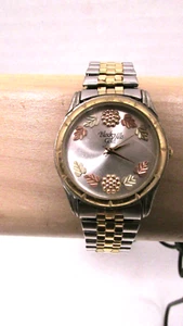 Black Hills Gold Mens Watch w/Band Parts or Repair Only #5 - Imagen 1 de 7