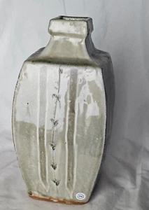 Stunning LARGE Mike Dodd Celadon studio pottery vase - Picture 1 of 18