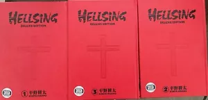 Juego Completo Hellsing Edición Deluxe Kohta Hirano 1-3 Libros Manga Caballo Inglés - Imagen 1 de 1