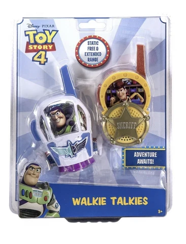 Toy Story 4 Walkie Talkies Buzz Light-year Sheriff Woody Combo NEW Cover