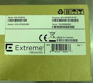 Extreme Networks WS-AP3825i Wireless Access Point Dual Band System Hub NEW - Bild 1 von 4