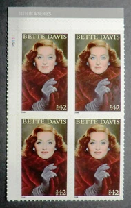 4350 MNH 2008 42c Bette Davis PB Hollywood actress celebrity Human Bondage Eve - Picture 1 of 1