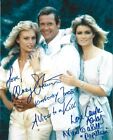 Mary Stavin And Carole Ashby In Person Signed 10" X 8" Photo - James Bond - A464