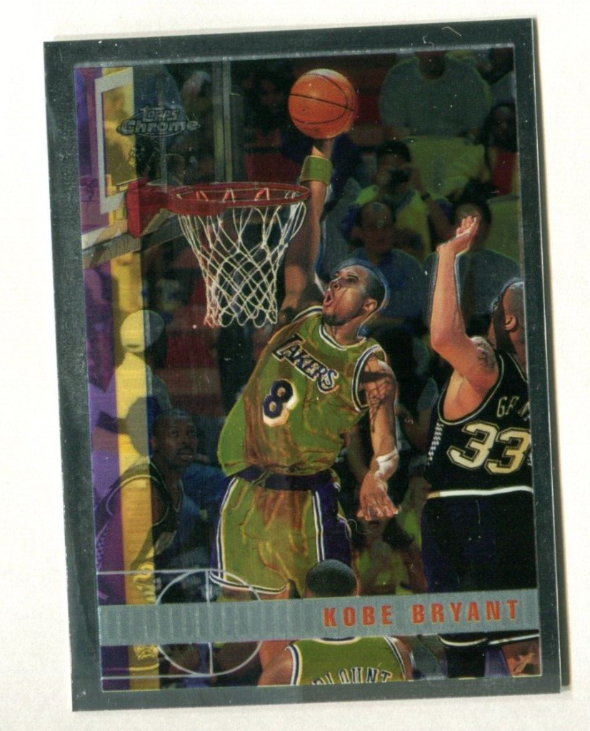 1997-98 Topps Chrome #171 Kobe Bryant Los Angeles Lakers A38 454