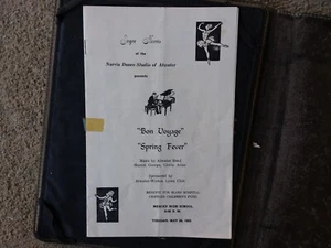 Vintage 1953 Program Booklet Norris Dance Studio Atwater Merced Cali History Adv - Picture 1 of 3