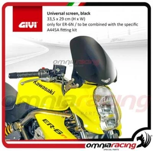 GIVI Specific screen black, 33,5 x 29 cm for Yamaha MT-03 600 06> 14 - Foto 1 di 5