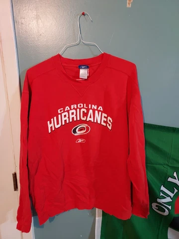 Carolina Hurricanes Mens L crewneck Cover