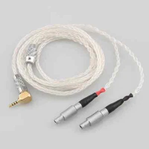 8core Pure Silver Headphone Cable For Sennheiser HD800 HD800s HD820s HD820 - Picture 1 of 16