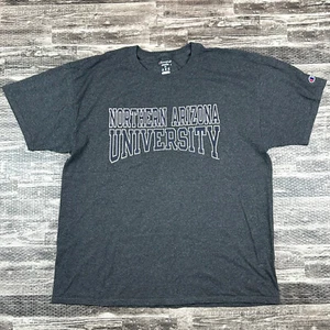 Northern Arizona University Adult Men's Size XL Champion T Shirt Gray Tee - Picture 1 of 7