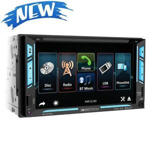Soundstream VR-64HBL 2 DIN CD/DVD Player 6.2" Bluetooth Android 2 Way Phone Link