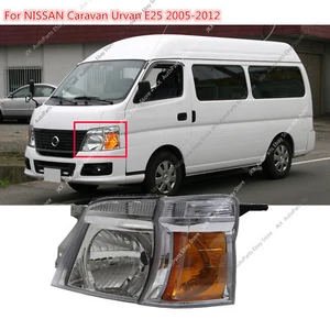 LH FACELIFT VAN Crystal Headlight K for NISSAN LHD Caravan Urvan E25 MK4 05-12 - Picture 1 of 5