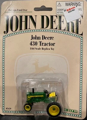 1996 Ertl John Deere 430 Tractor 1/64 Scale 5620-7HEO 5620 NIP - Image 1 of 2