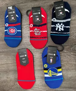 Stance Socken L 9-12 No Show NY Yankees Warriors Cubs SL Cardinals Icon rot - Bild 1 von 9