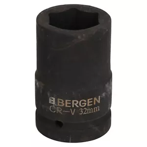 32 mm metrisch 3/4 Zoll oder 1 Zoll Antrieb Deep Impact Buchse 6-seitig mit Step Up Adapter - Bild 1 von 7